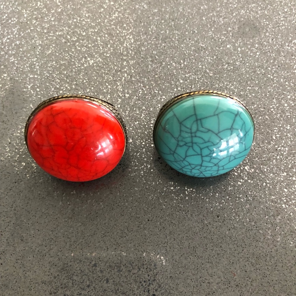 Boho cocktail rings